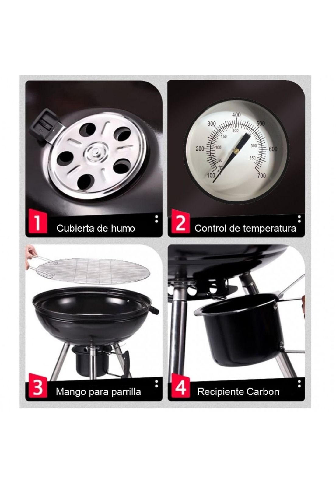PARRILLA A CARBON MASTER 22 VOLTER-7