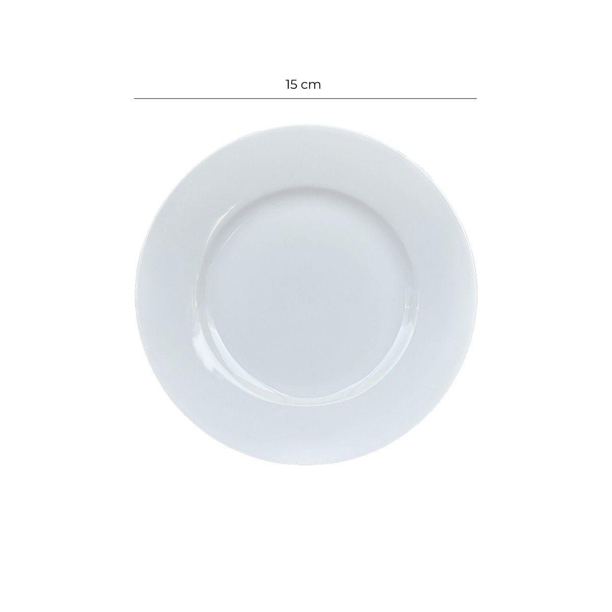 SET 6 PLATOS PORCELANA BORDE ANCHO 15 CMS LÍNEA PADUA-5