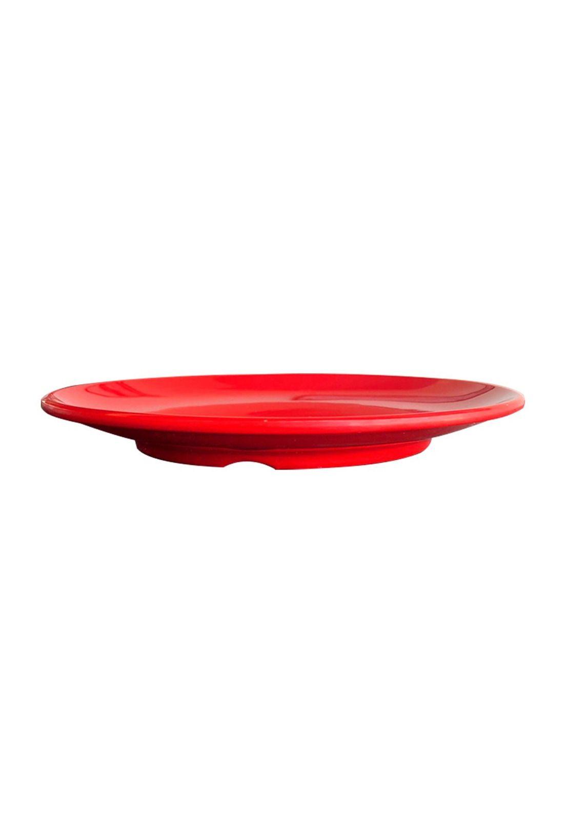 Plato Melamina 16 Cm. Rojo-3