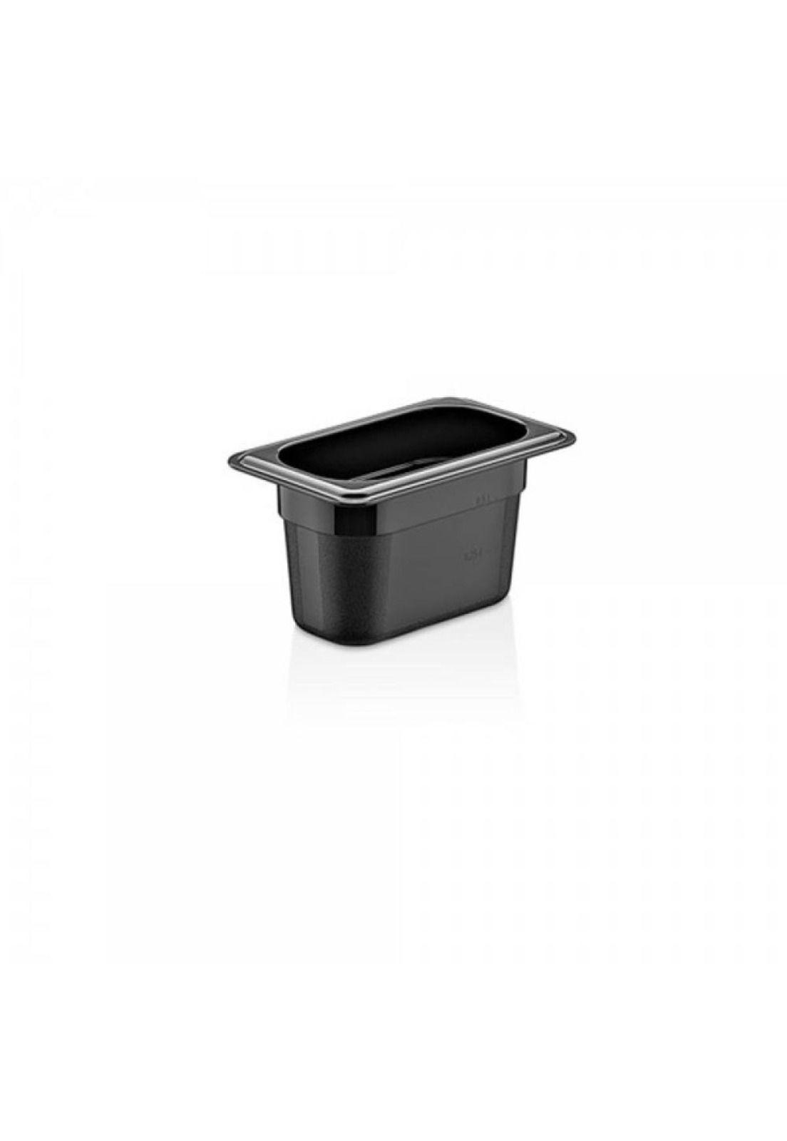 CONTENEDOR POLICARBONATO NEGRO 1/9x10 CM-0