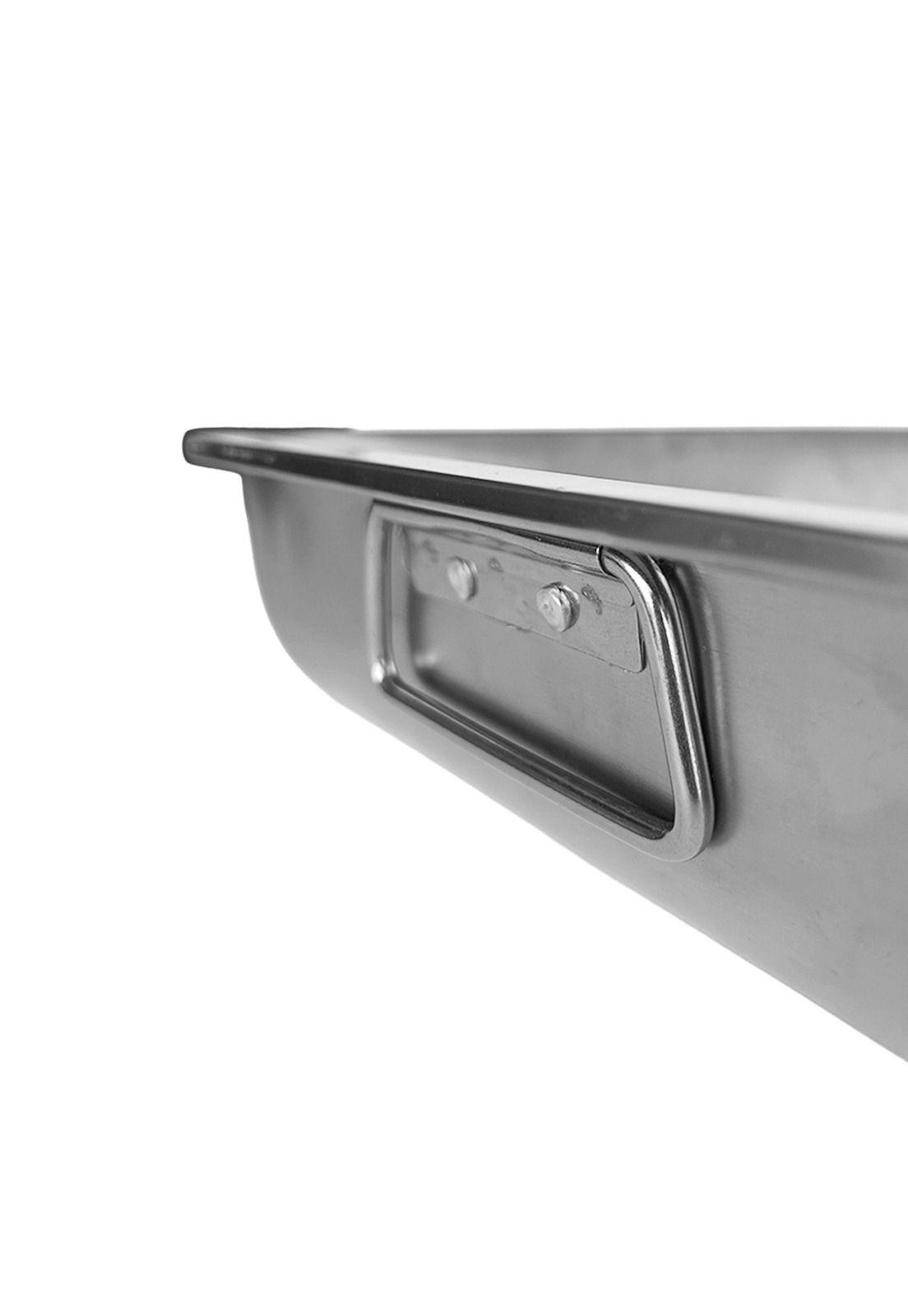 Asadera Con Asa 40 X 30 X 7 Cm Acero Inox.-6