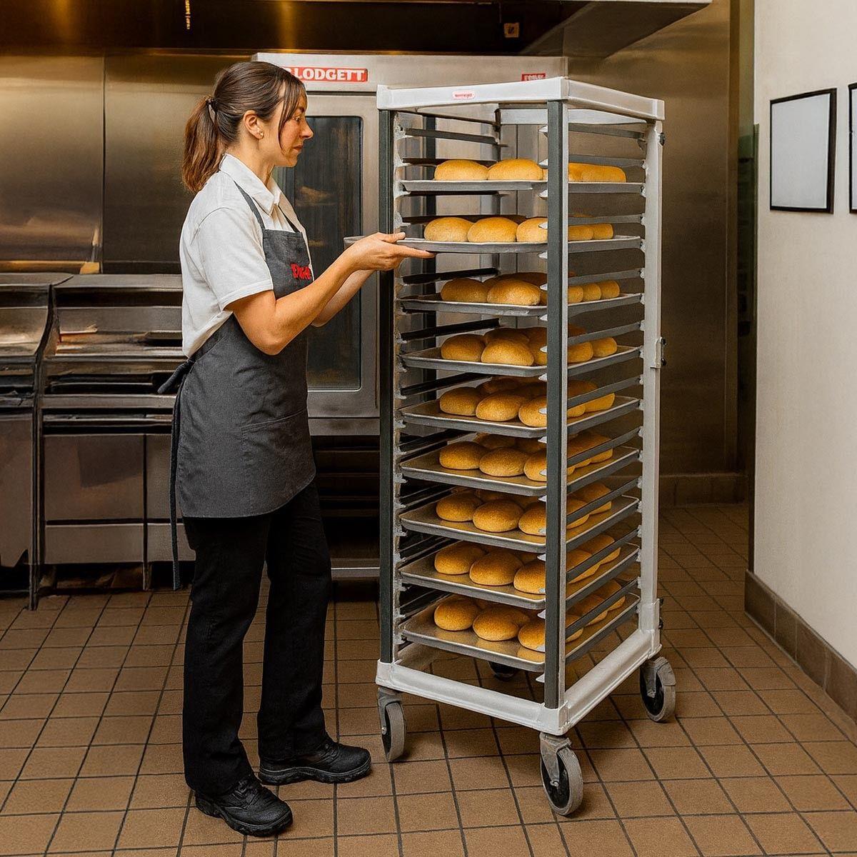 CARRO BANDEJA 60X40 CM SERIE CAMSHELVING 4 RUEDAS CON FRENO-2