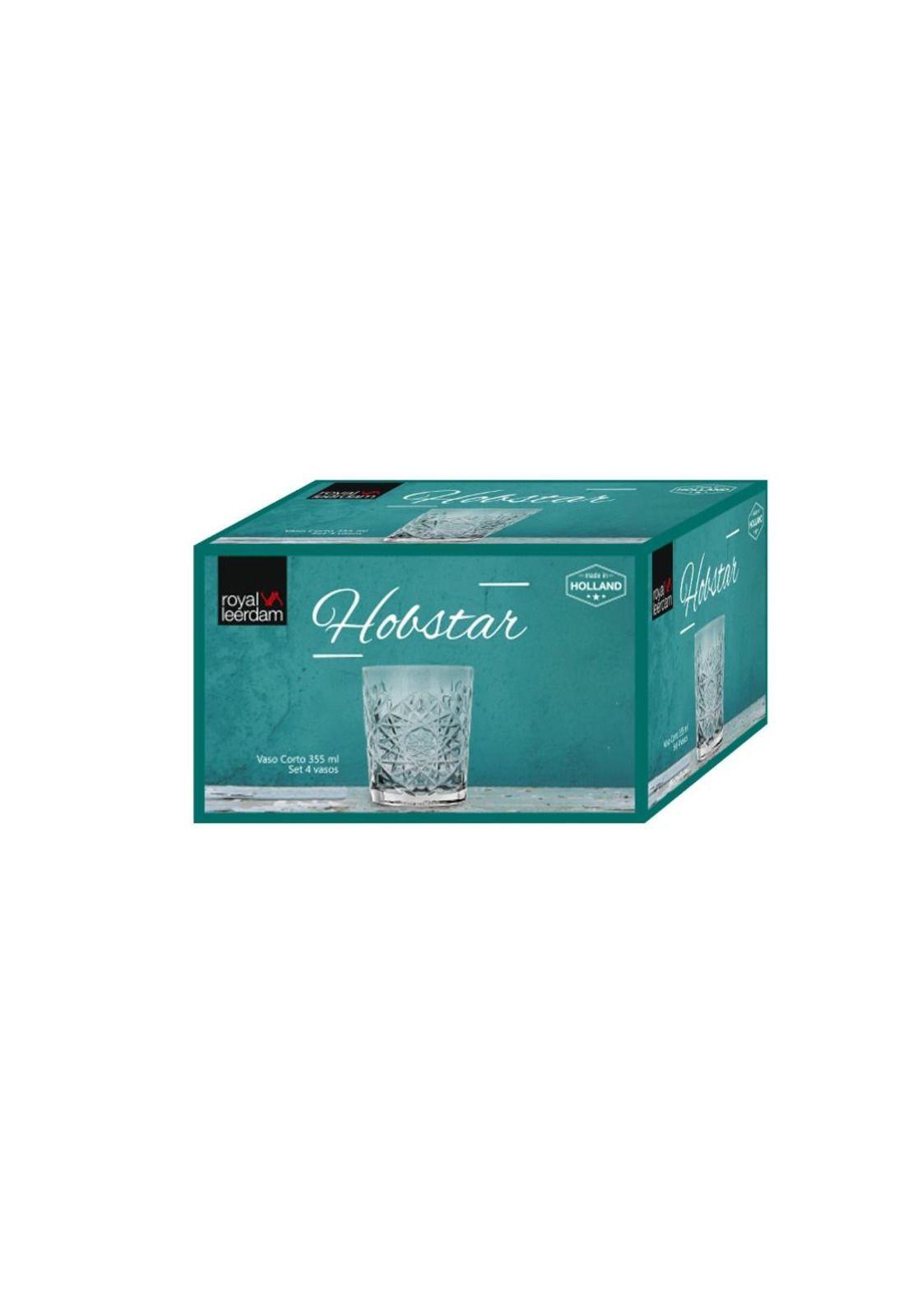 SET DE 4 VASOS CORTOS HOBSTAR 355ML-3