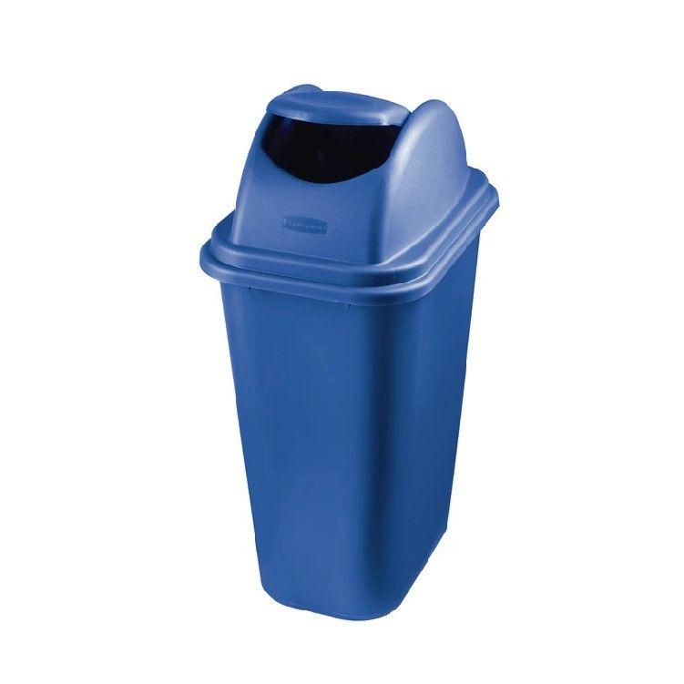 Tapa Basurero Reciclaje 39 Lts. Azul New-2