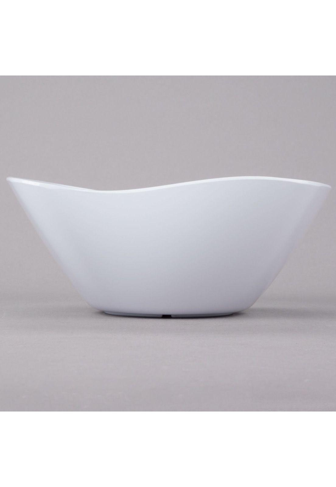 BOWL ONDEADO MELAMINA 18 CM. BLANCO-5