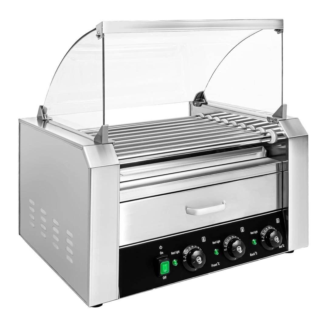 ROSTIZADOR DE VIENESAS CZ-9W CON CUPULA Y CAJON DE PAN VOLTER-2