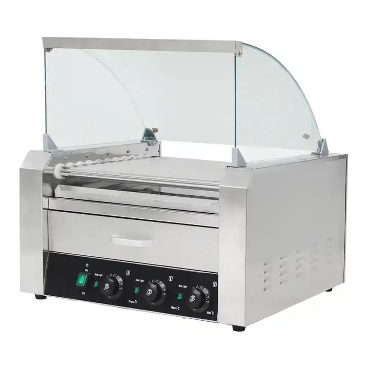 ROSTIZADOR DE VIENESAS CZ-9W CON CUPULA Y CAJON DE PAN VOLTER-3