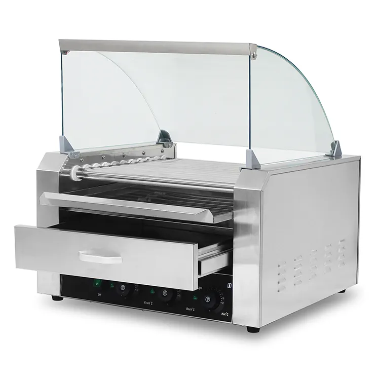 ROSTIZADOR DE VIENESAS CZ-9W CON CUPULA Y CAJON DE PAN VOLTER-4