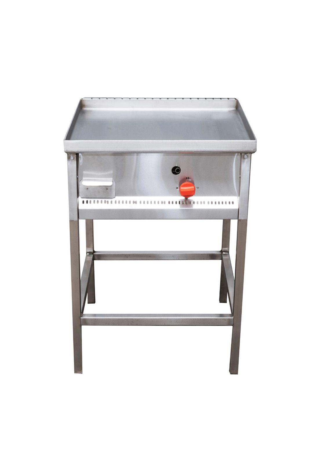 Plancha Churrasquera Acero Inoxidable 60 x 60 cm Ticgas-0