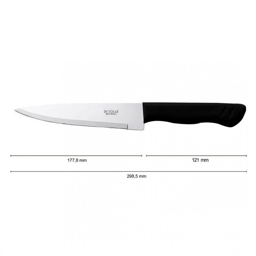 CUCHILLO COCINA 16 CMS NEGRO PARATY-3