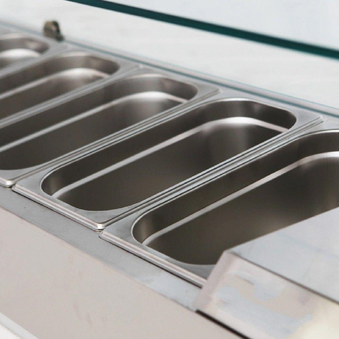 VITRINA PREPARACIÓN REFRIGERADA SOBREMESA 180 CM NORKALT-3