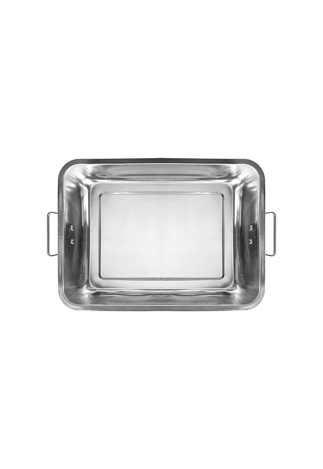 Asadera Con Asa 45 X 35 X 7 Cm Acero Inox.-2