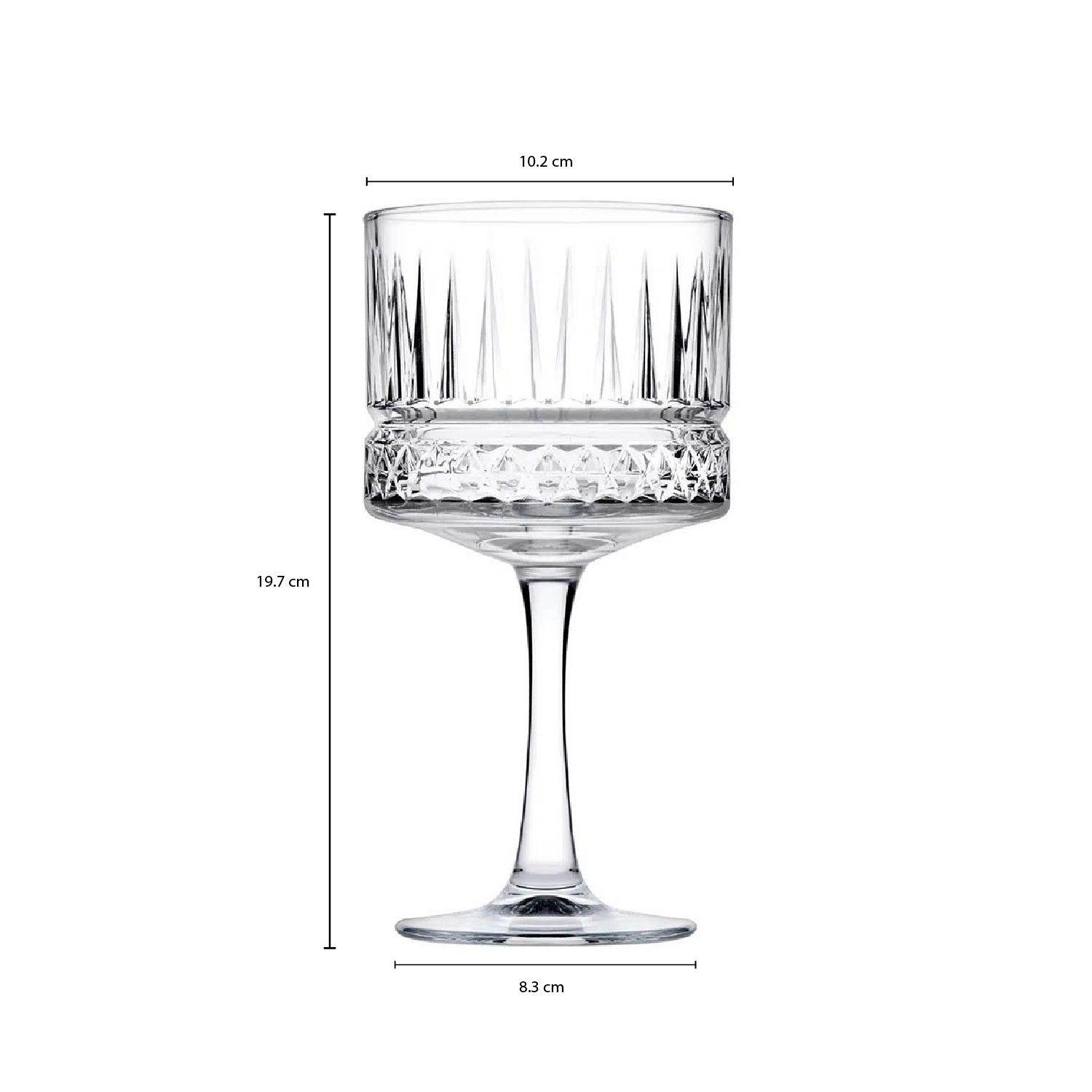 SET 4 COPAS DE VINO/COCKTAIL 500 CC LÍNEA ELYSIA-8