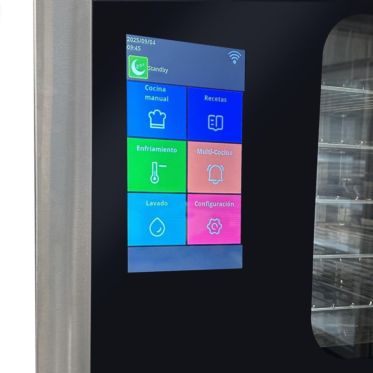 HORNO COMBINADO ELECTRICO 7 GN 1/1 ROMERBERG-4