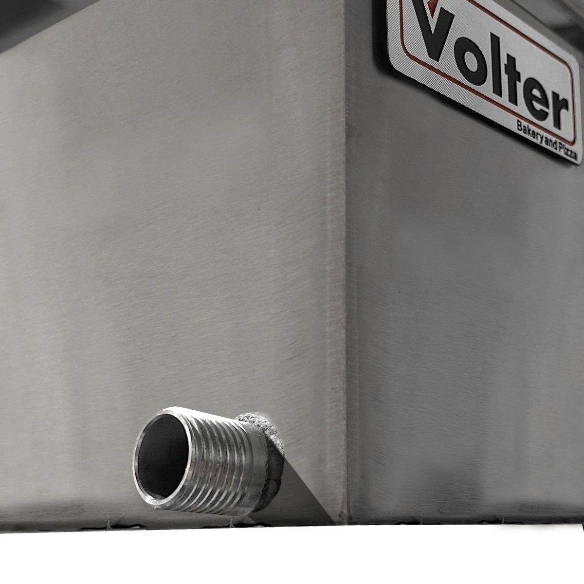 BAÑO MARÍA SOBREMESA C/VIDRIO 4 GN 1/2 VOLTER-4