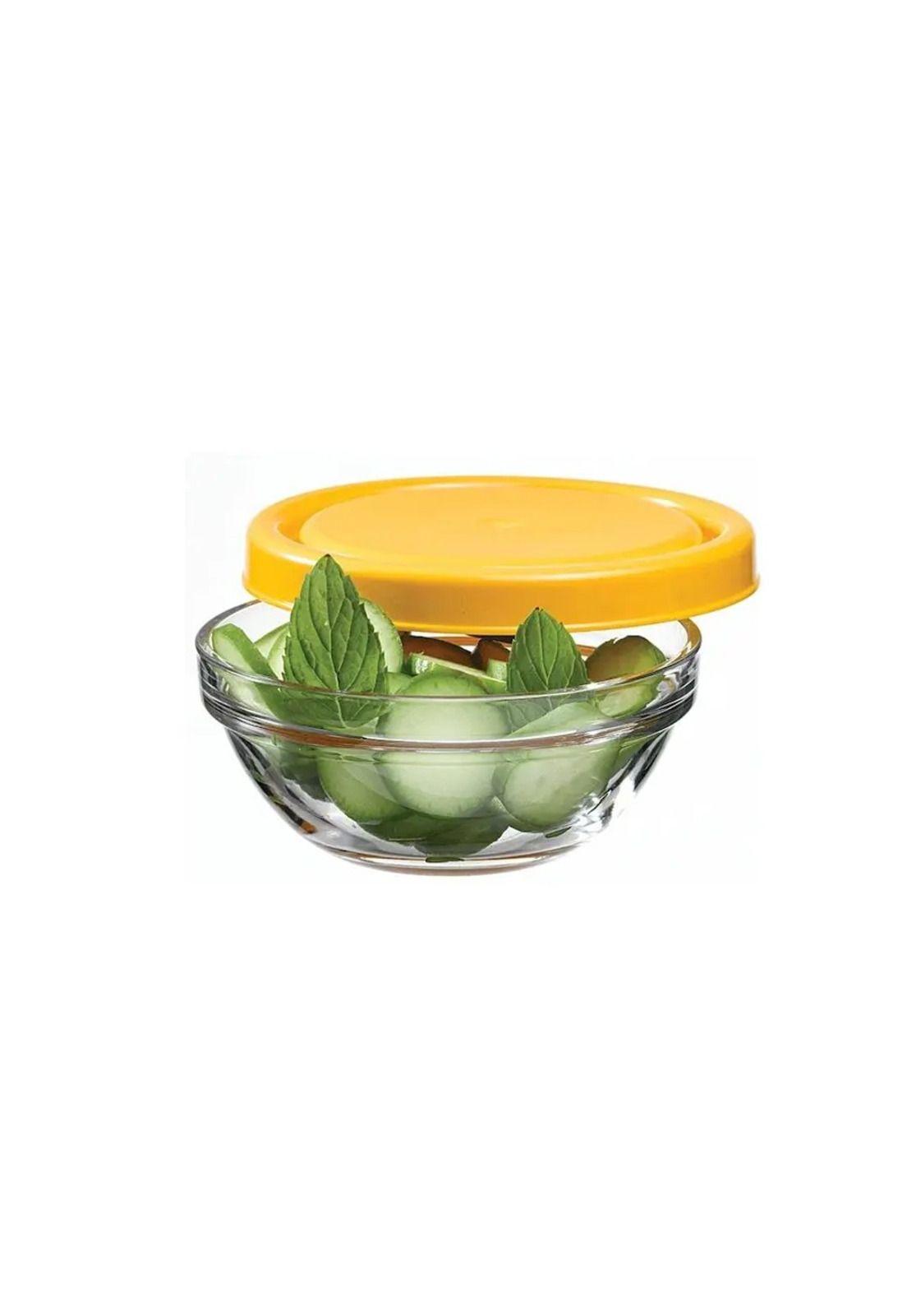 Set De 6 Bowl C/tapa Vidrio Templado 10.5 Cm.-2