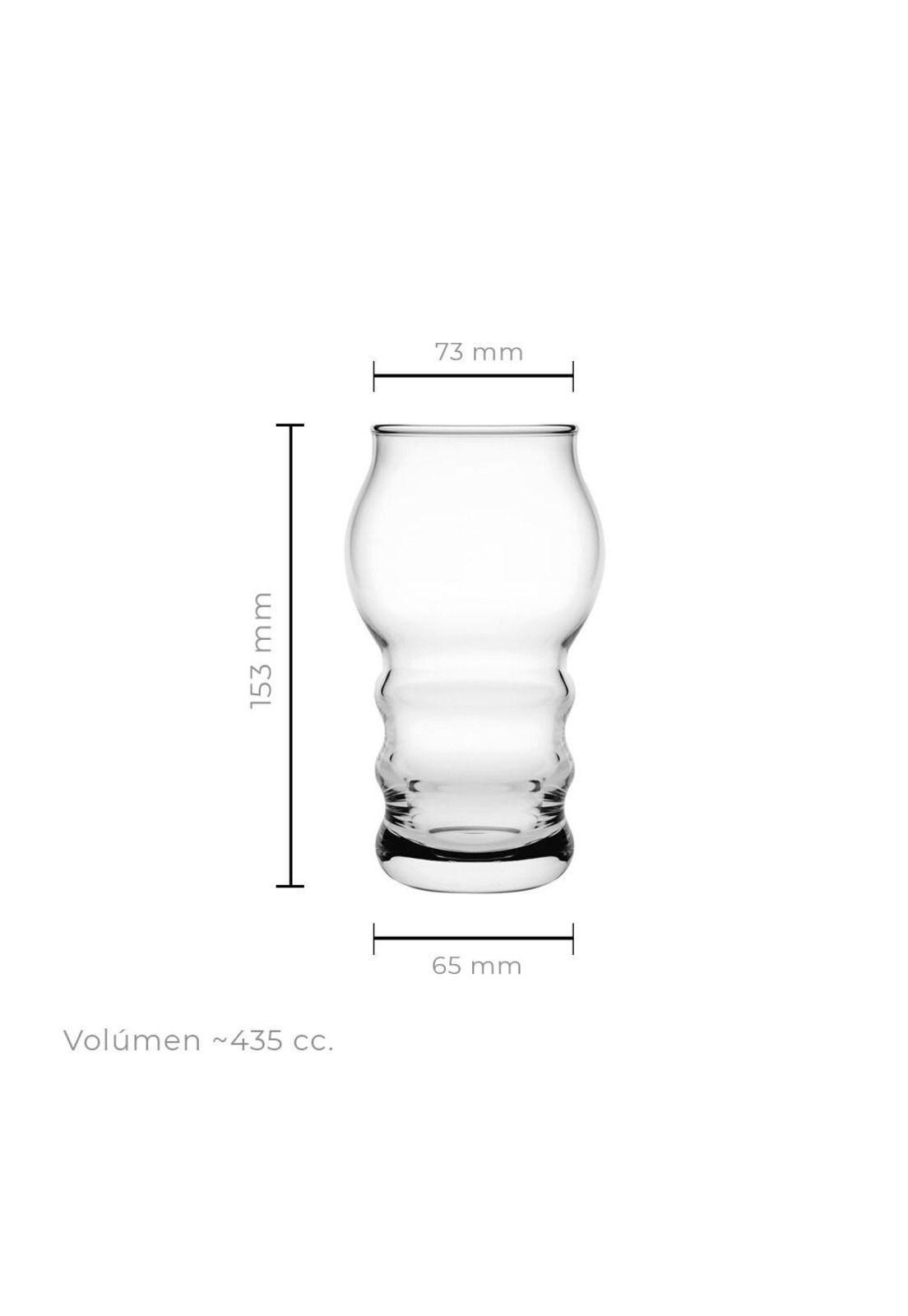 Set De 6 Vaso Cerveza Lager 430 Cc.-2