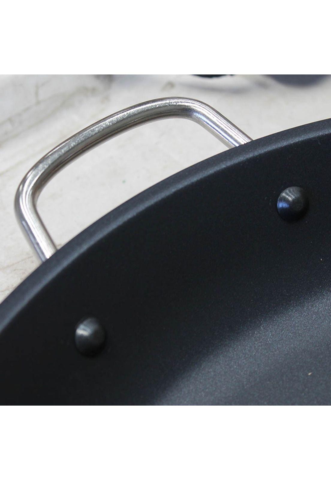 SARTEN CON ANTIADHERENTE ACERO INOX 34 CM-2