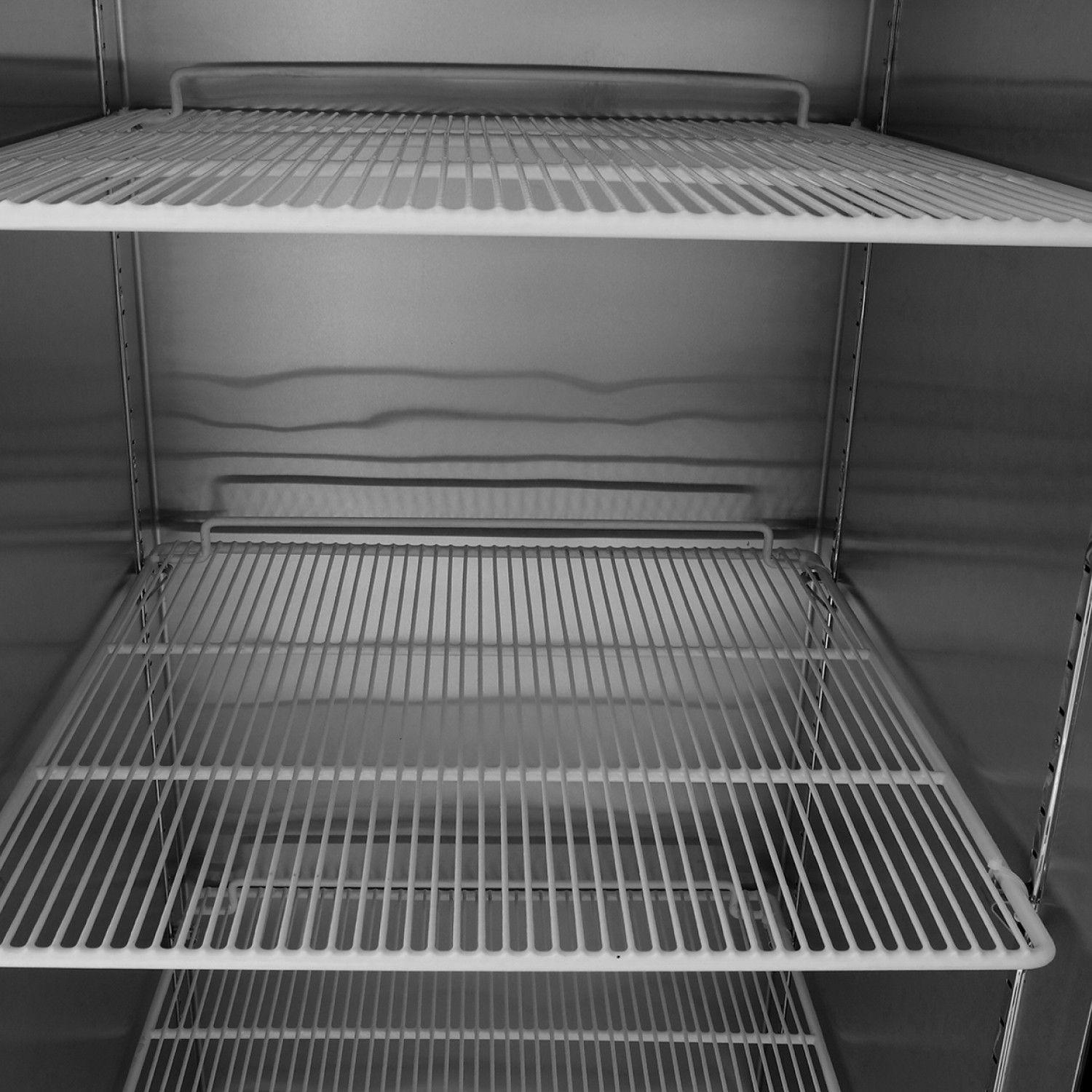 CONGELADOR 2 PUERTAS ACERO INOXIDABLE MODELO YBF9205 NORKALT-2