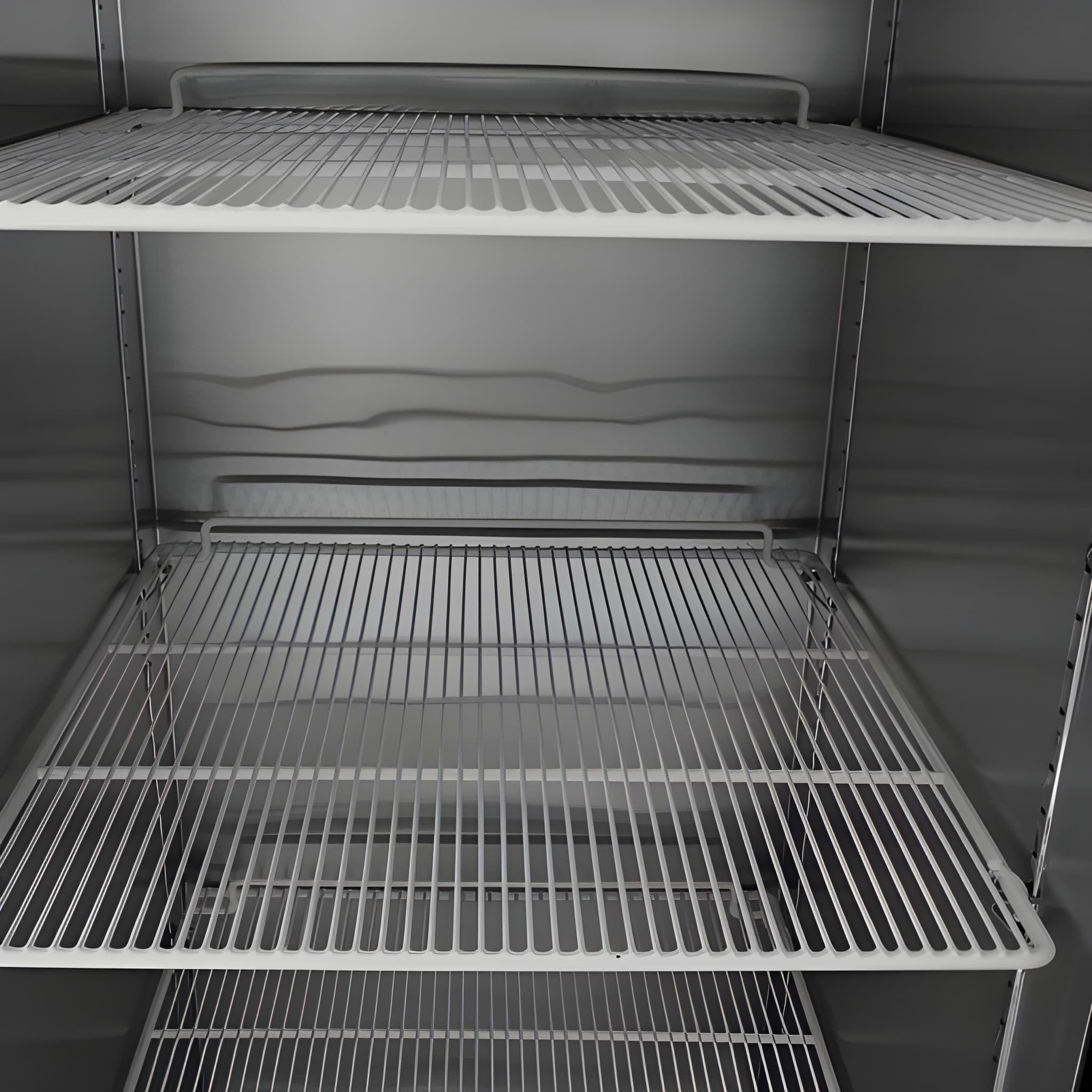 CONGELADOR 2 PUERTAS ACERO INOXIDABLE MODELO YBF9205 NORKALT-5