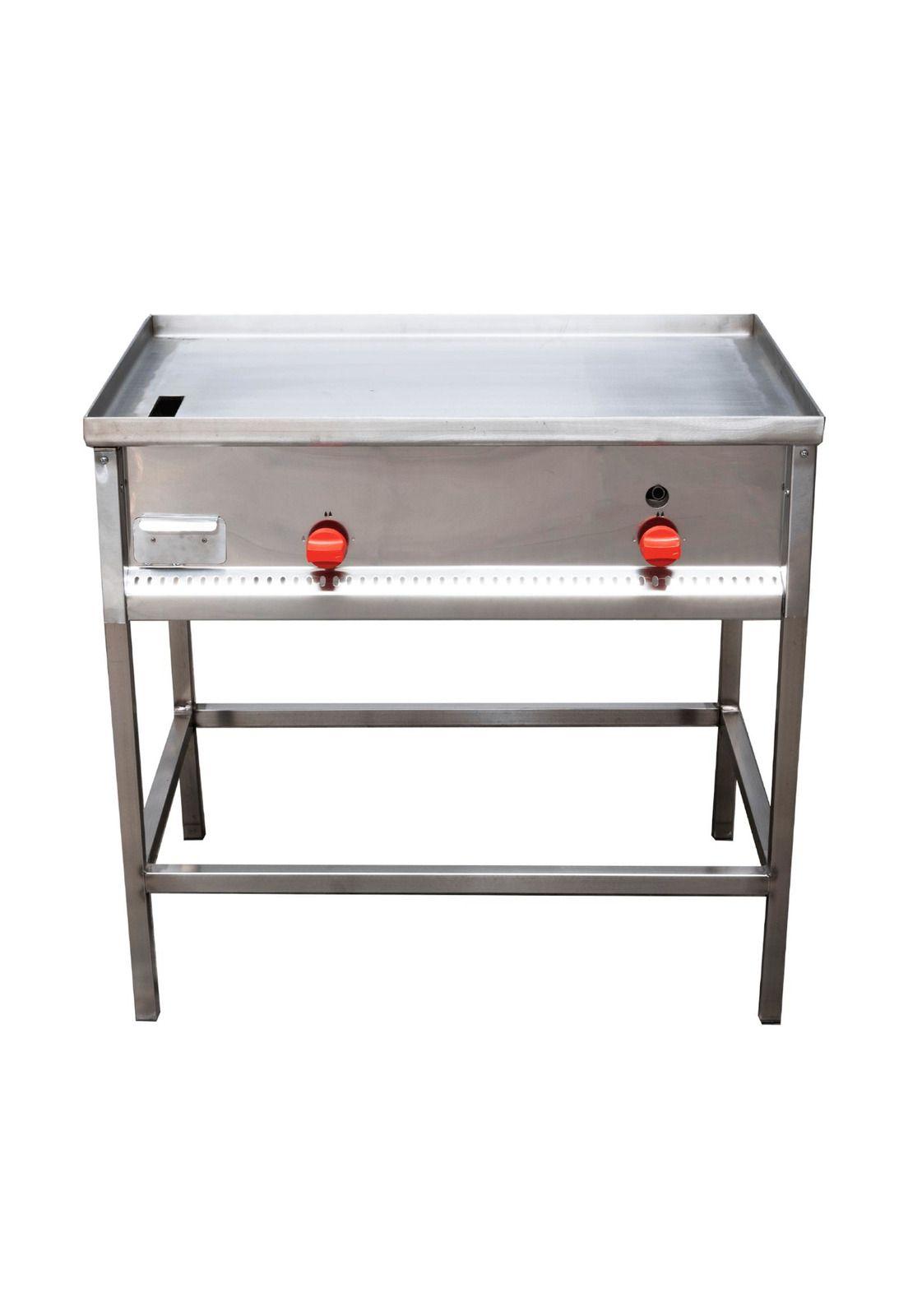 Plancha Churrasquera Acero Inoxidable 100 x 60 cm Ticgas-2
