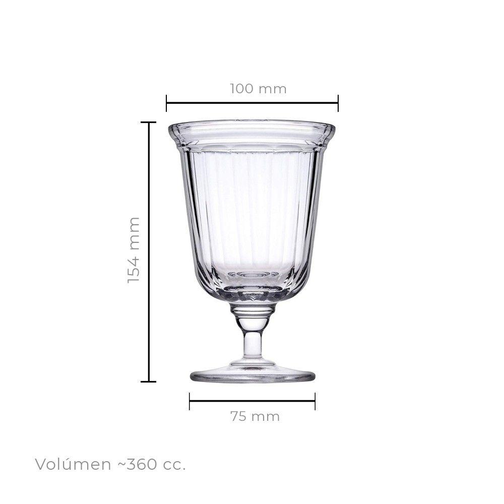 SET DE 2 COPA DE HELADO 360 CC LINEA FACADE-2