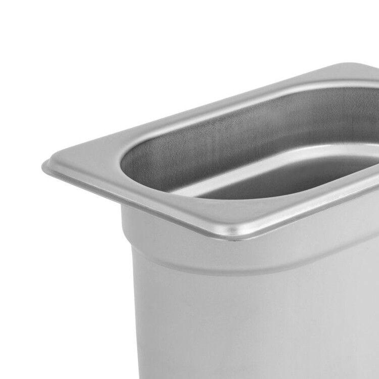 CONTENEDOR GASTRONOMICO ACERO INOXIDABLE GN 1/9 X 15 CM-3