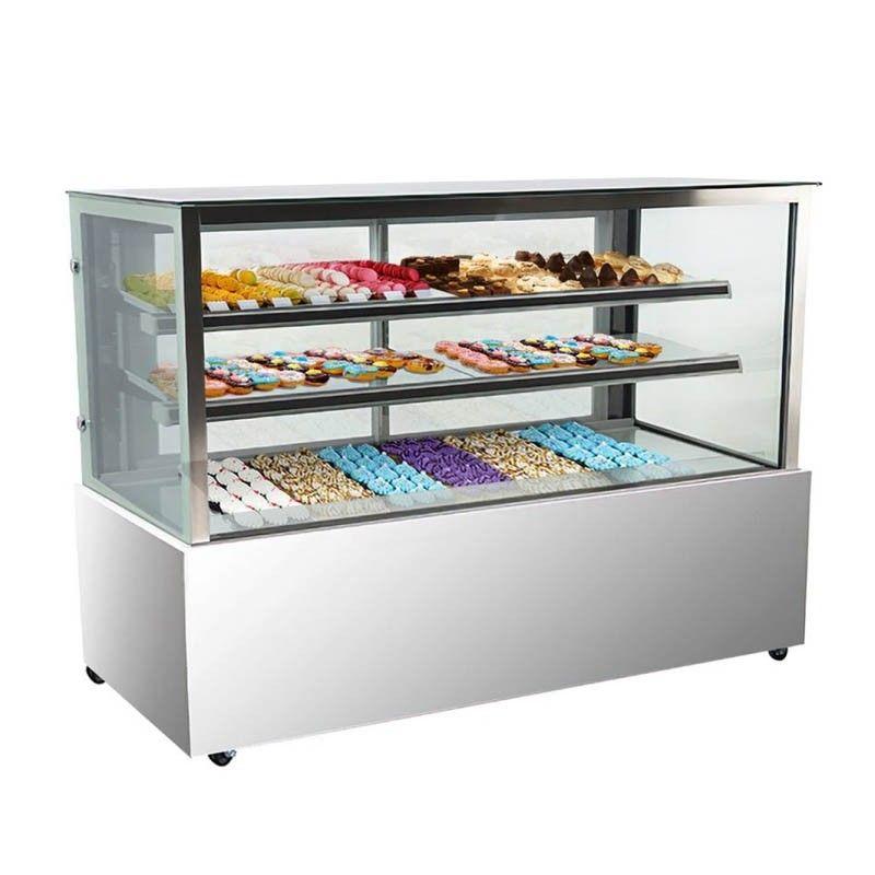 VITRINA PASTELERA RECTA 180 CM MODELO CS-1800R2 NORKALT-2