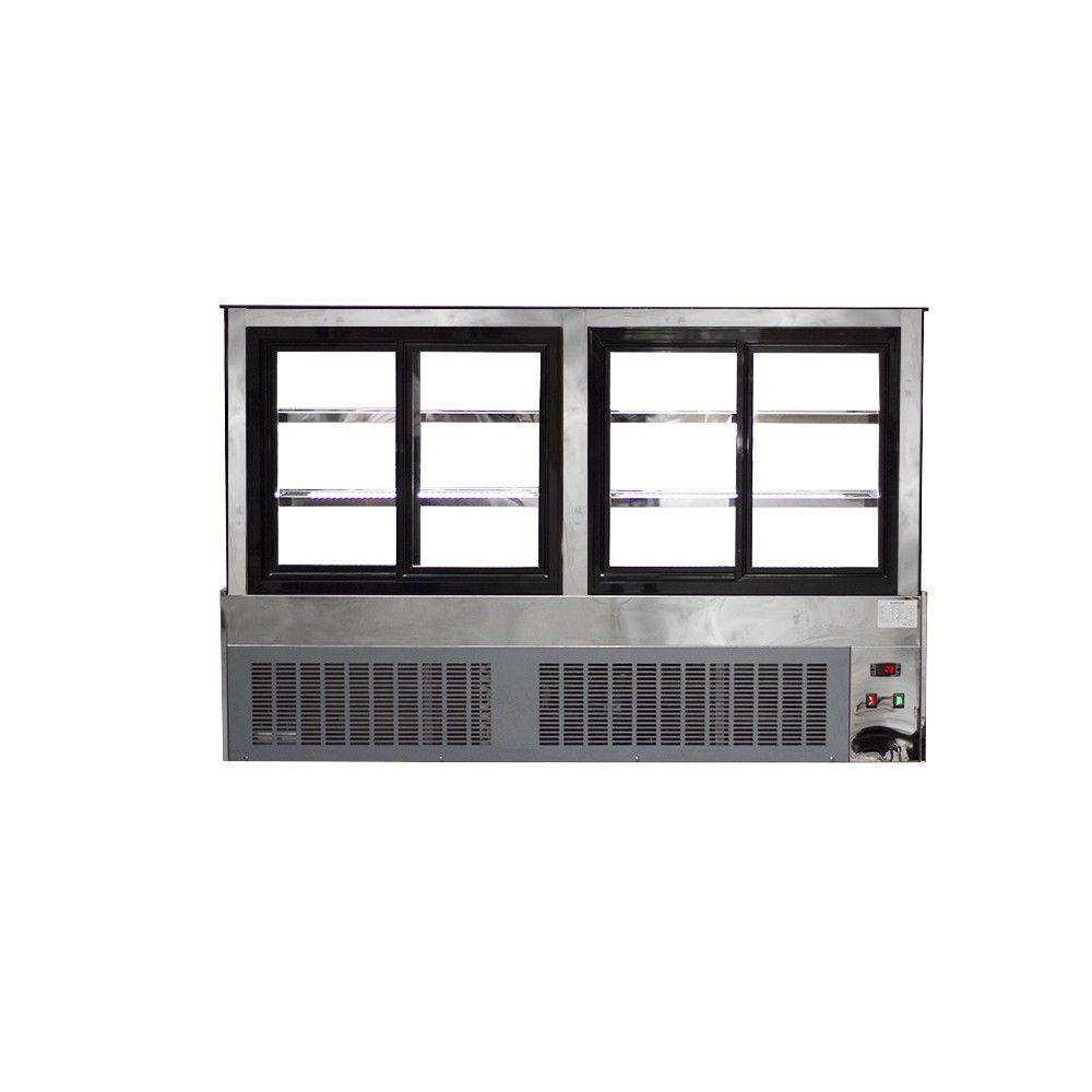 VITRINA PASTELERA RECTA 180 CM MODELO CS-1800R2 NORKALT-4