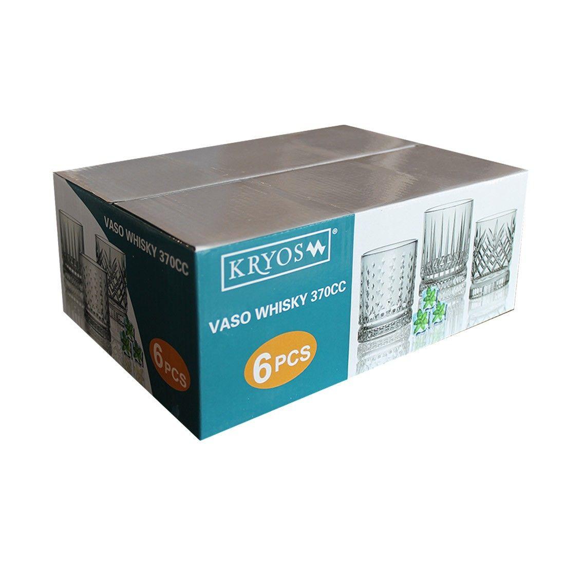 SET 6 VASOS WHISKY TIME 370 CC-4