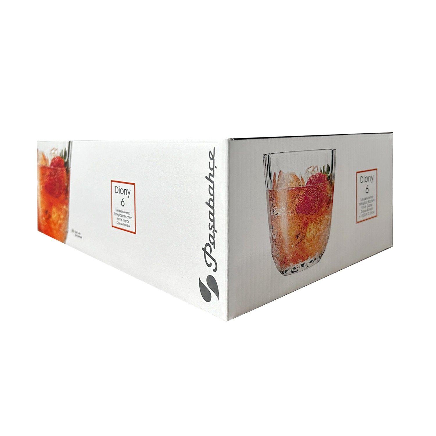 SET 6 VASOS WHISKY 320 CC LINEA DIONY-4