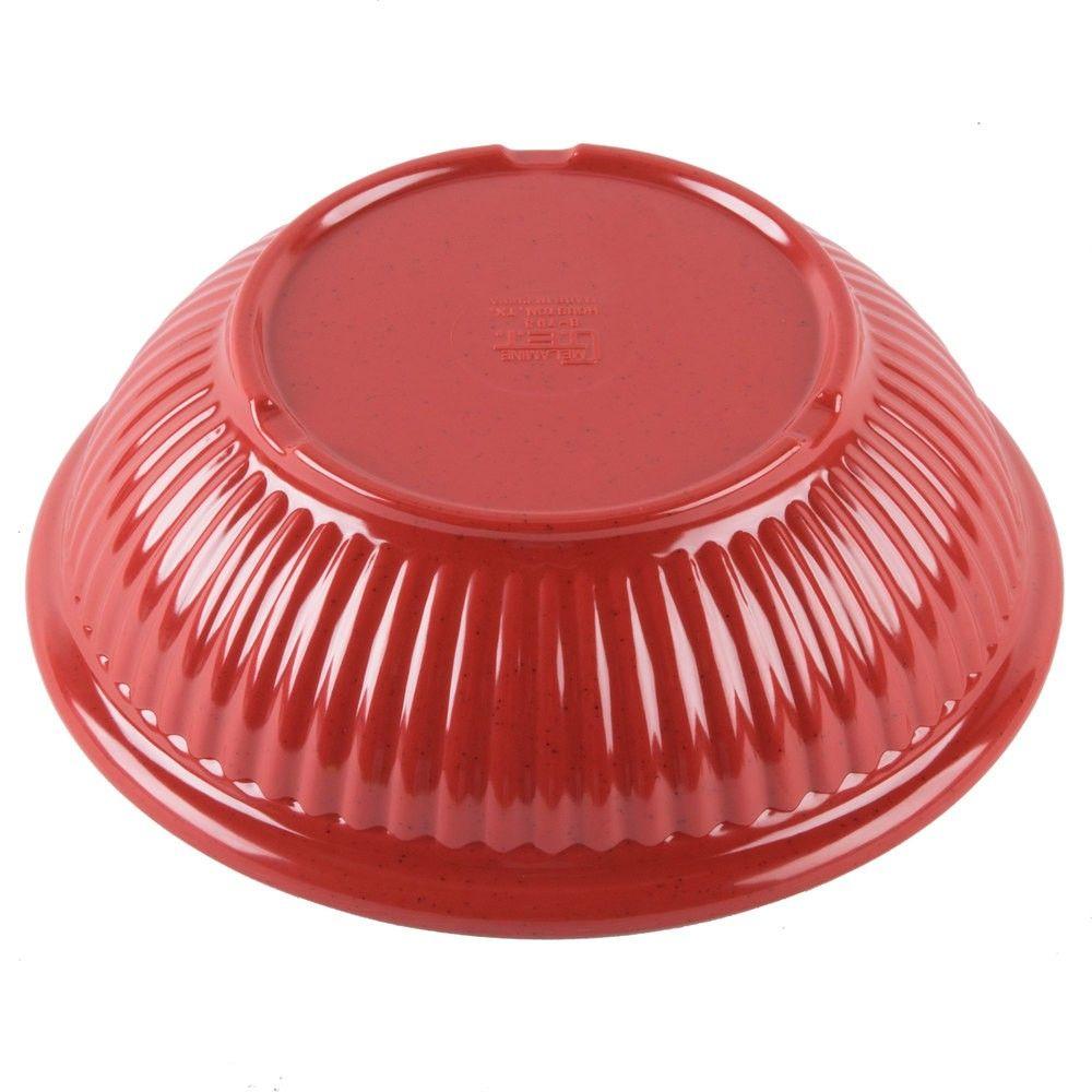 SET 3 BOWL MELAMINA ROJO 670 ML-3
