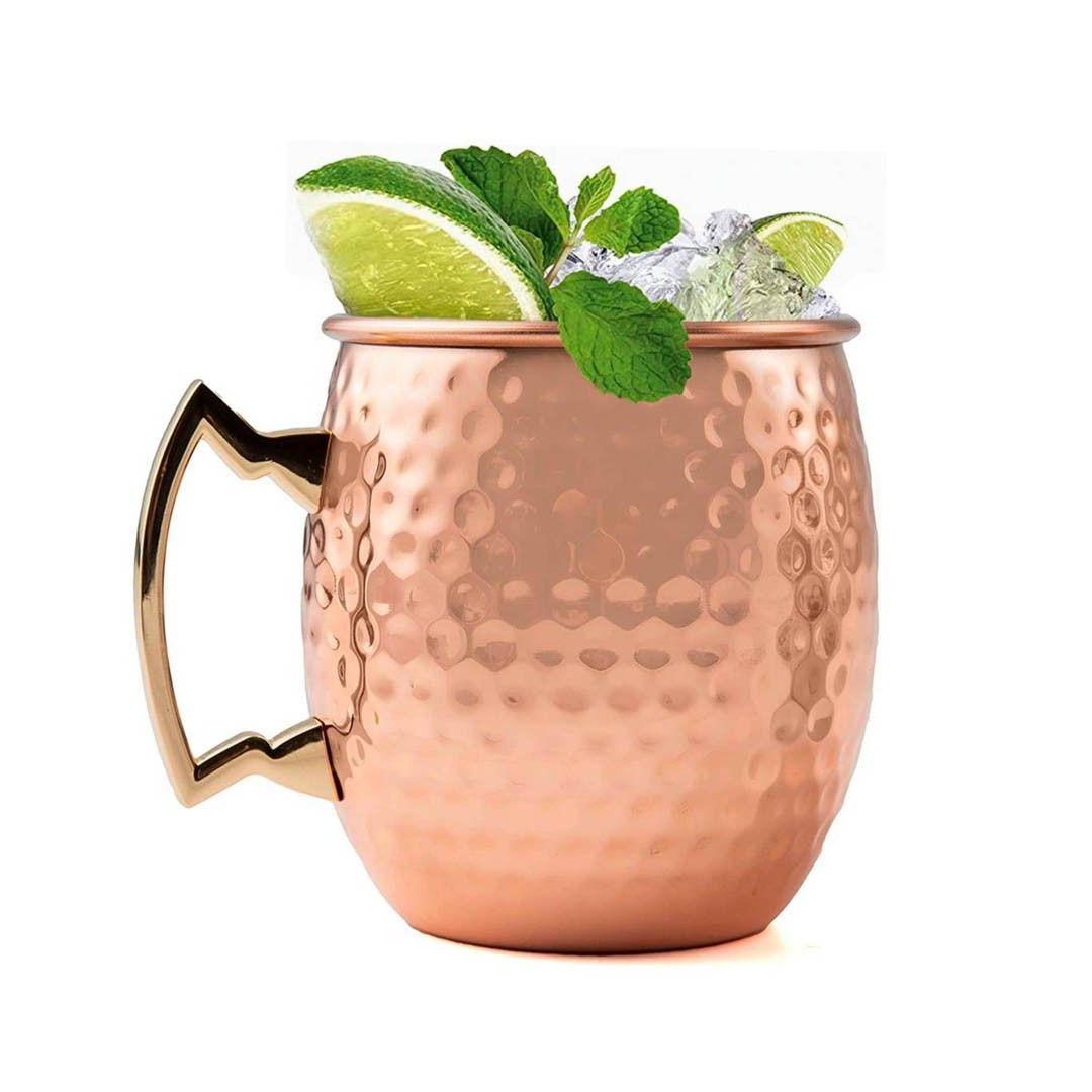 SET DE 4 MUG MOSCOW MULE VASOS COBRE CÓCTEL 500CC-3