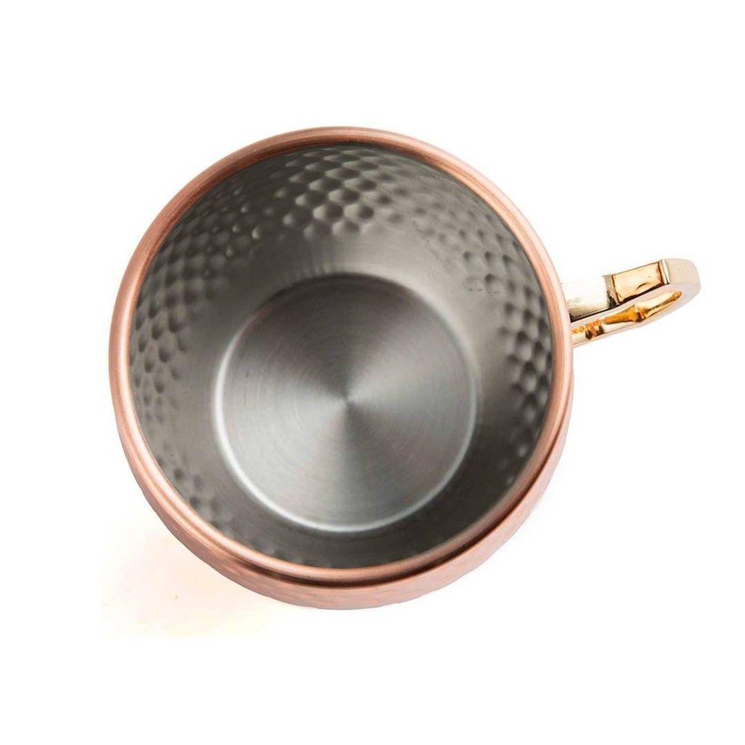 SET DE 4 MUG MOSCOW MULE VASOS COBRE CÓCTEL 500CC-4