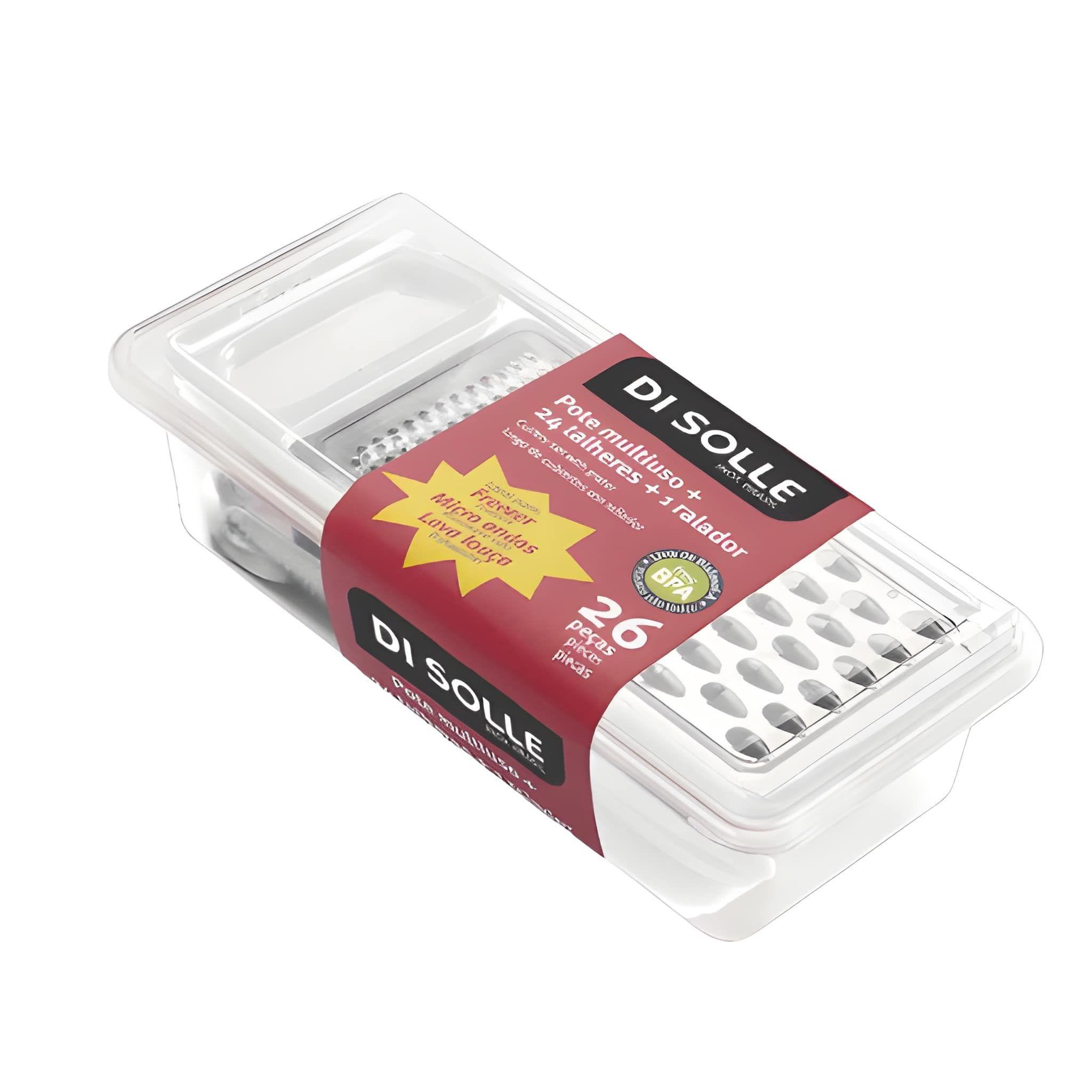 SET 24 CUBIERTOS BLANCO CON RALLADOR-4