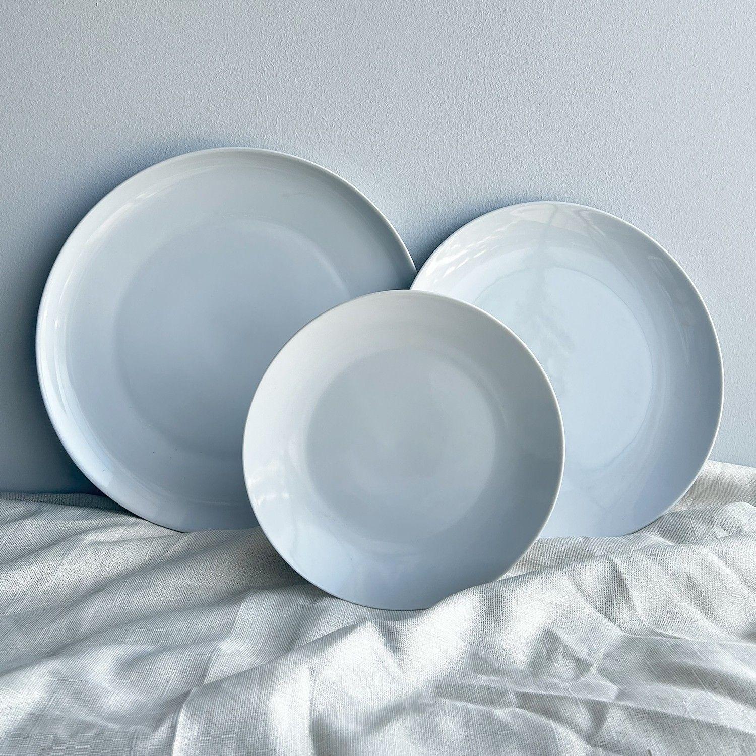 Set de Platos Porcelana Principal 30 Cm Coupe Línea Padua-3