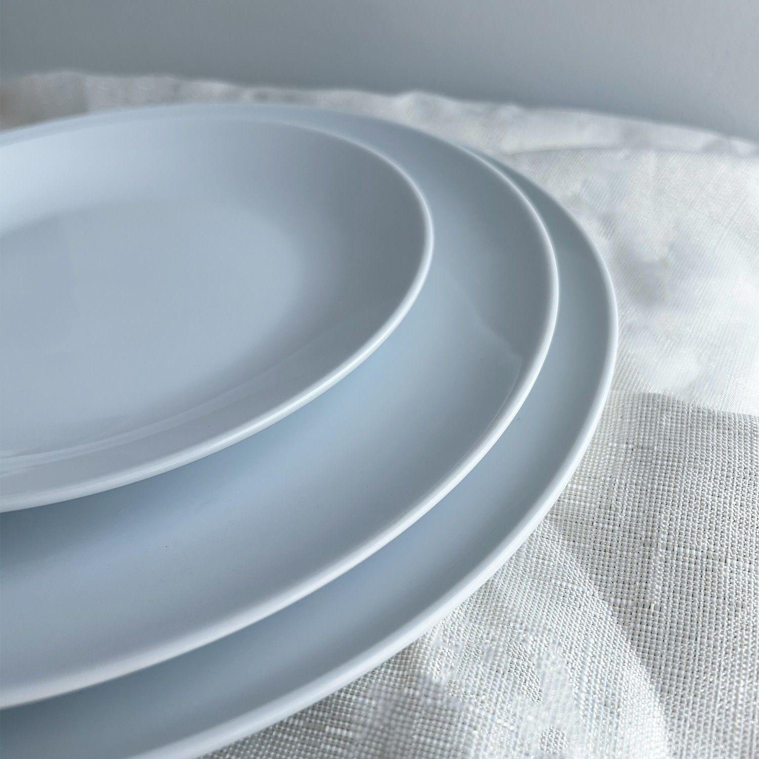Set de Platos Porcelana Principal 27 Cm Coupe Línea Padua-5