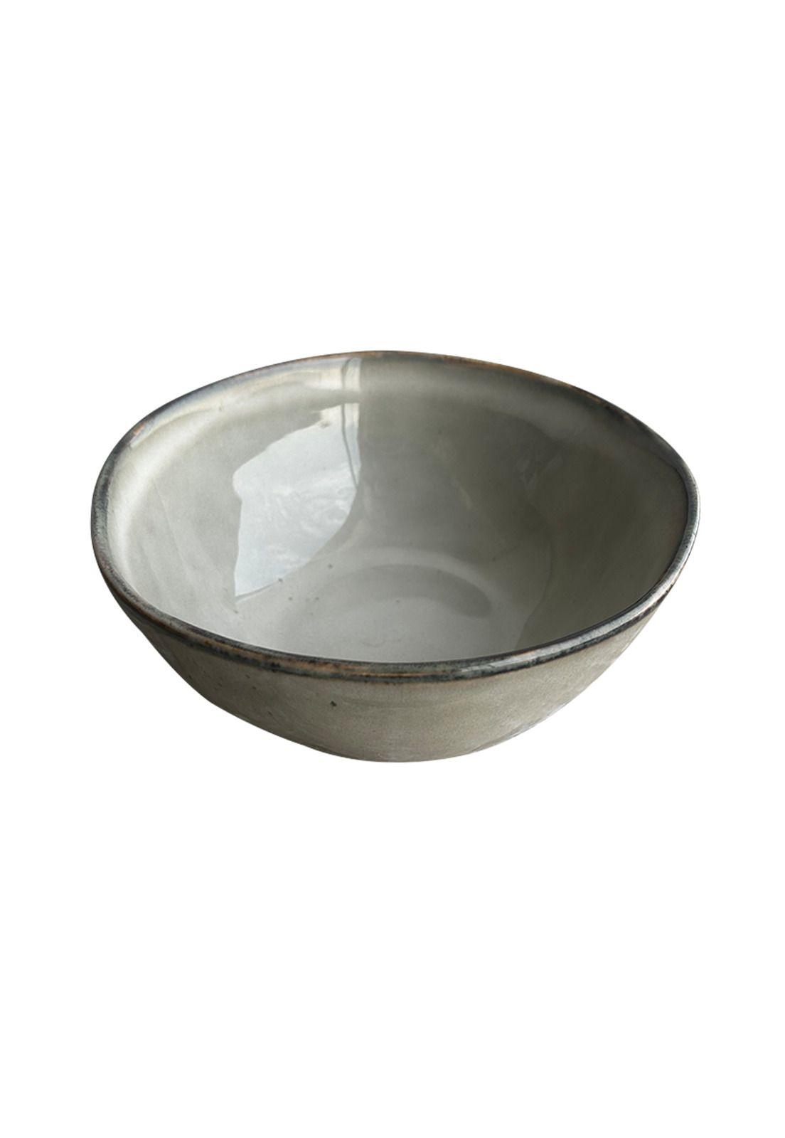 SET DE 6 BOWL REDONDO CERAMICA TIPO GRES 17.2X7.3 CM-0