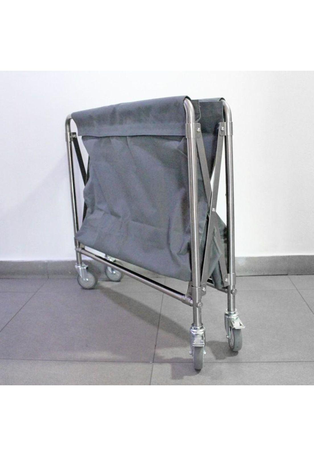 Carro Ropa Sucia Plegable 85X45X85 Cm-2