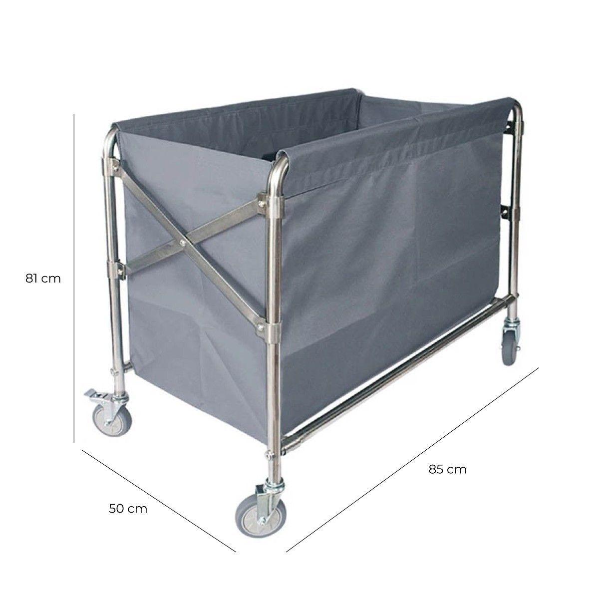 Carro Ropa Sucia Plegable 85X45X85 Cm-7