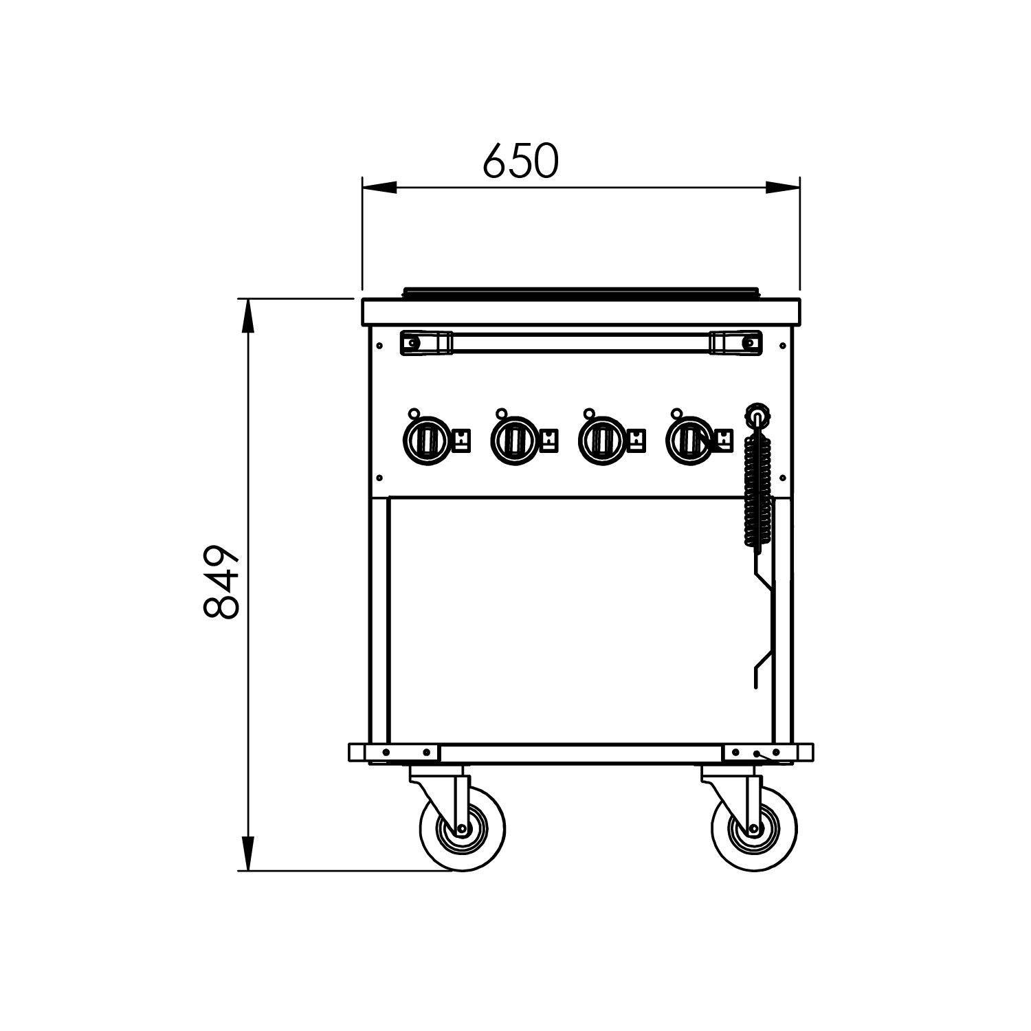 BAÑO MARIA MÓVIL 4 GN 1/1 MULTITERMOSTATO-4