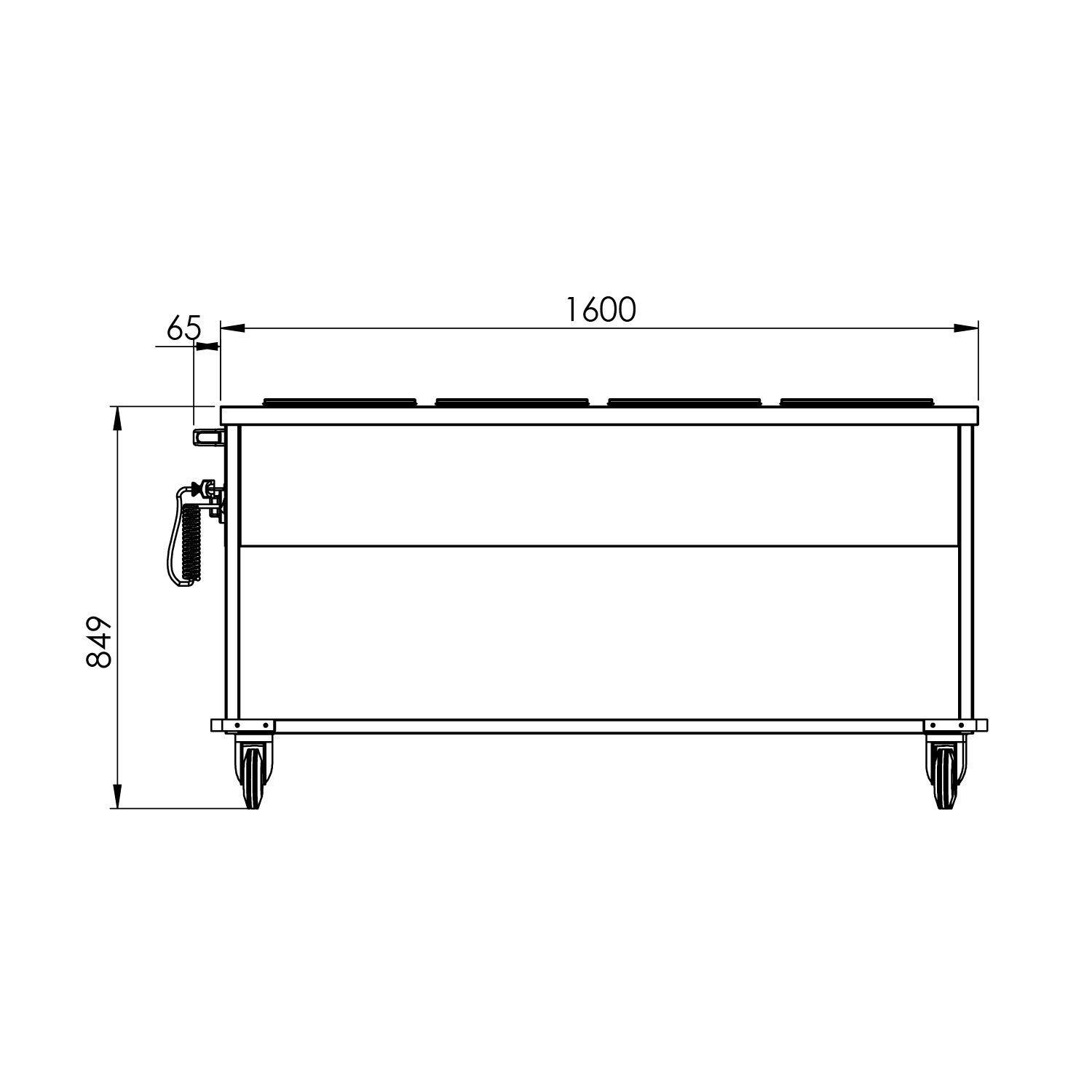 BAÑO MARIA MÓVIL 4 GN 1/1 MULTITERMOSTATO-5