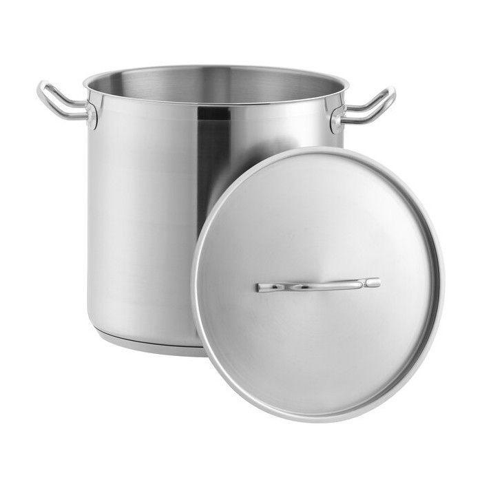 FONDO CON TAPA ACERO INOXIDABLE 33 LITROS-2