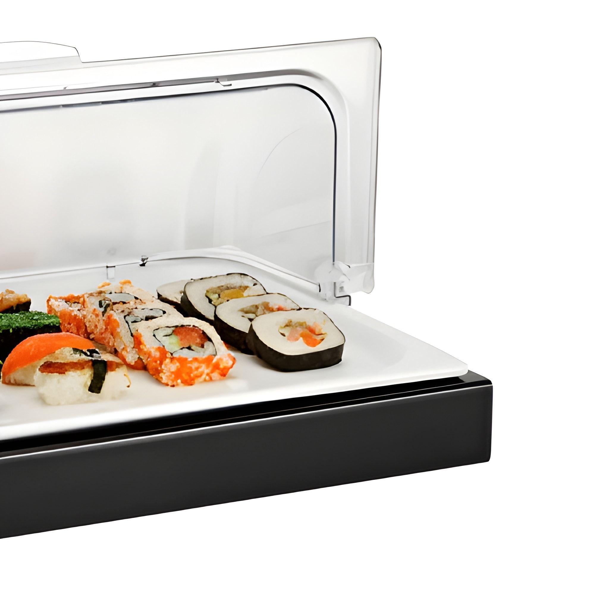 Exhibidor Buffet Frio C/Tapa Roll Inserto Gn 1/1X2 Cm-2