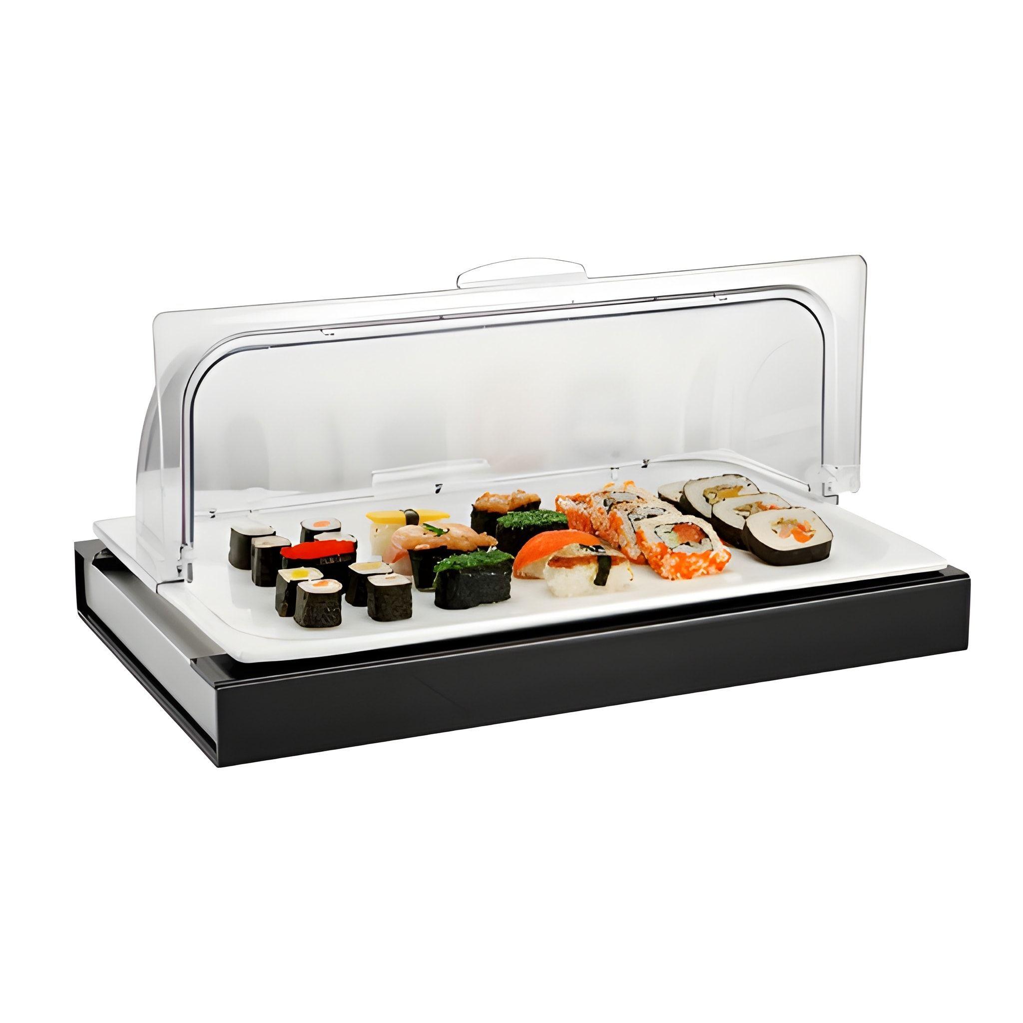 Exhibidor Buffet Frio C/Tapa Roll Inserto Gn 1/1X2 Cm-3