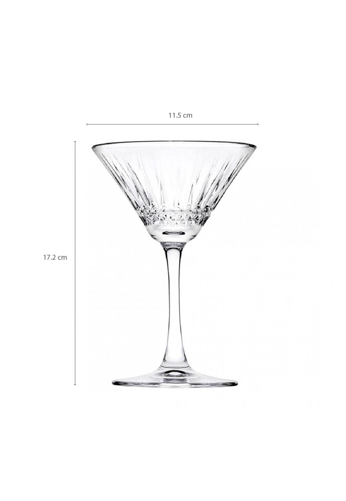 SET 6 COPA MARTINI 220 CC LINEA ELYSIA-4