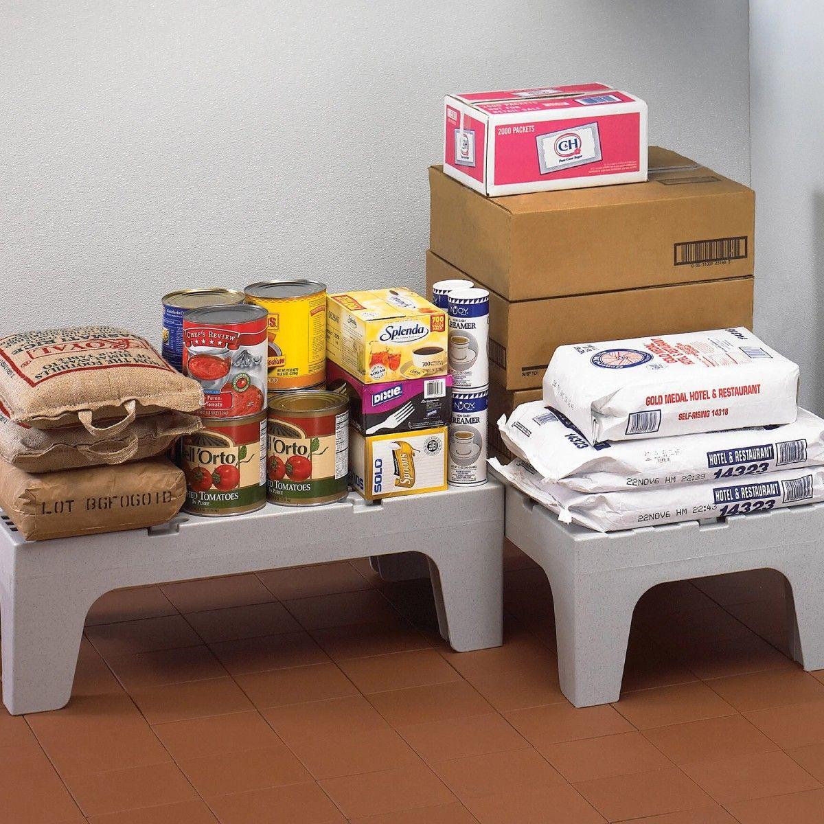 BANQUILLO DE ALMACENAJE LISO GRIS 30 X 53 X 92 CM-3