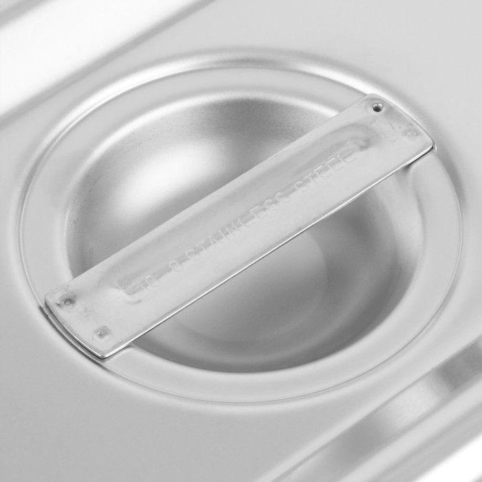 TAPA CONTENEDOR GASTRONOMICO ACERO INOXIDABLE GN 1/9-2