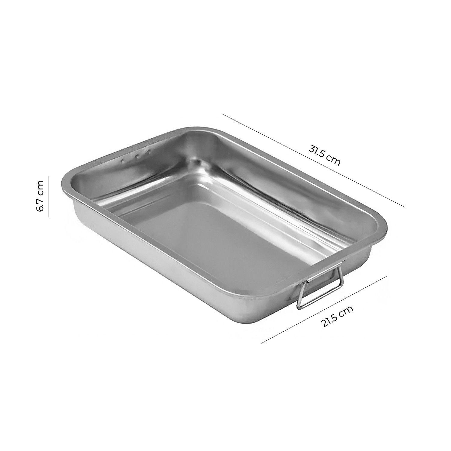 AZAFATE CON AZAS ACERO INOXIDABLE 32X22X7 CM-4