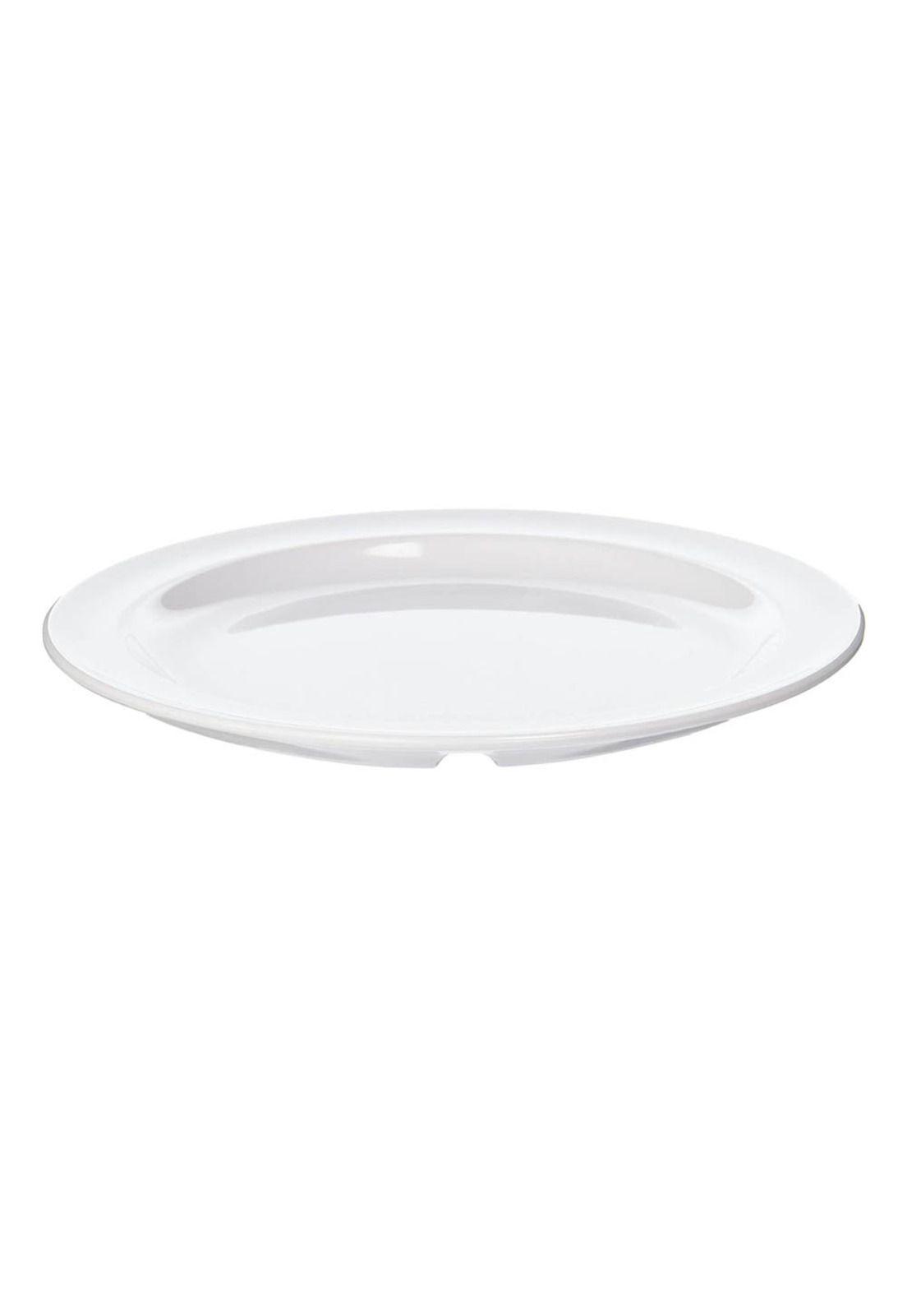 SET DE 6 PLATO MELAMINA 23CM BLANCO-3